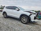 2019 Hyundai Santa Fe Se White vin: 5NMS23AD2KH006519
