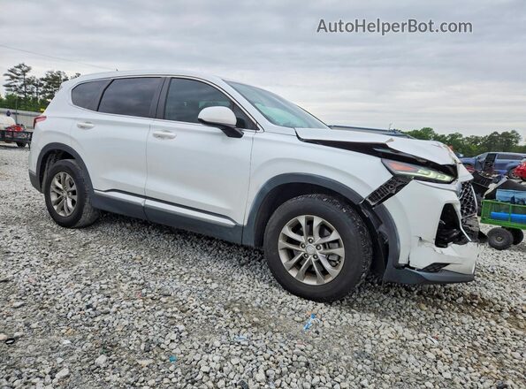 5NMS23AD2KH006519 2019 HYUNDAI SANTA White Передня права чверть