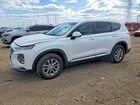 2019 Hyundai Santa Fe Se White vin: 5NMS23AD2KH090423