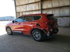2019 Hyundai Santa Fe Se 2.4l Темно-бордовый vin: 5NMS23AD2KH123923
