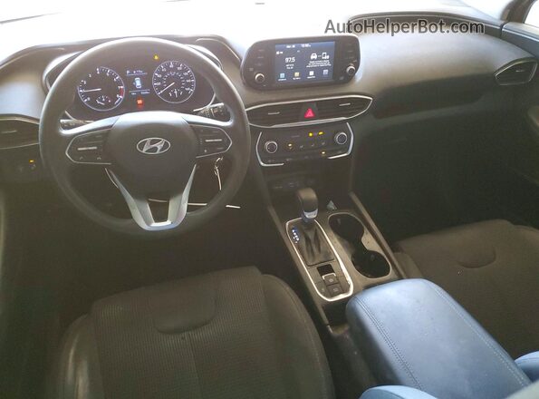 5NMS23AD2KH123923 2019 HYUNDAI SANTA Темно-бордовый Вид панели приборов