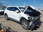 2019 Hyundai Santa Fe Se White vin: 5NMS23AD2KH134159