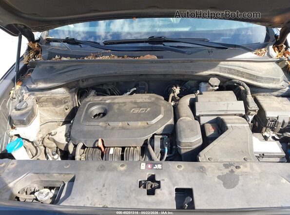 5NMS23AD3KH088356 2019 HYUNDAI SANTA FE Черный Вид сзади