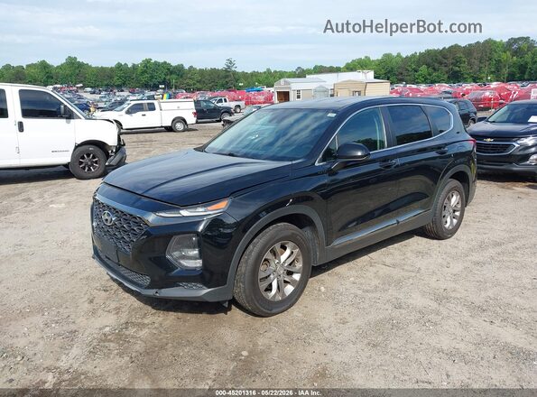 5NMS23AD3KH088356 2019 HYUNDAI SANTA FE Черный Передняя левая четверть