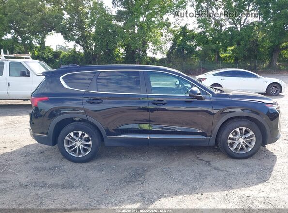 5NMS23AD3KH088356 2019 HYUNDAI SANTA FE Черный Вид задней части салона
