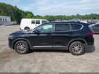 2019 Hyundai Santa Fe Se Черный vin: 5NMS23AD3KH088356