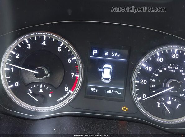 5NMS23AD3KH088356 2019 HYUNDAI SANTA FE Черный Вид задних сидений