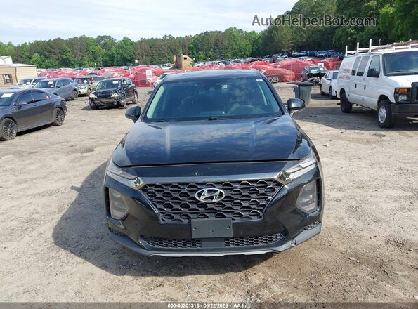 5NMS23AD3KH088356 2019 HYUNDAI SANTA FE Черный Вид щитка приборов