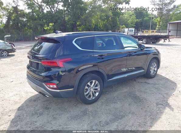5NMS23AD3KH088356 2019 HYUNDAI SANTA FE Черный Задняя правая четверть