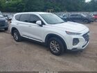 2020 Hyundai Santa Fe Se White vin: 5NMS23AD3LH194775