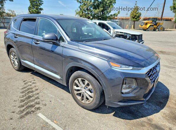 5NMS23AD3LH206374 2020 HYUNDAI SANTA Угольный Передняя правая четверть