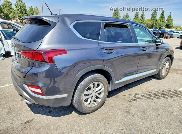 5NMS23AD3LH206374 2020 HYUNDAI SANTA Угольный Задняя правая четверть