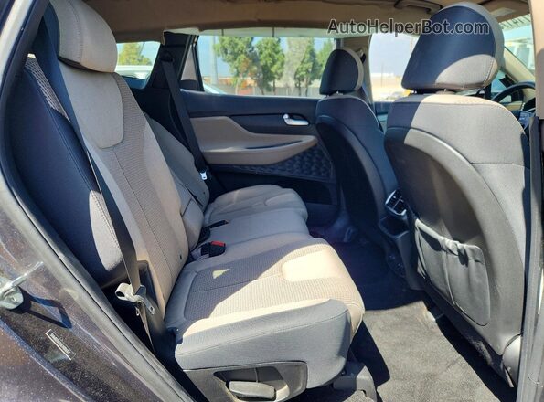 5NMS23AD3LH206374 2020 HYUNDAI SANTA Угольный Вид задних сидений