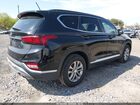 2020 Hyundai Santa Fe Se Black vin: 5NMS23AD4LH302028