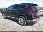 2020 Hyundai Santa Fe Se Black vin: 5NMS23AD4LH302028