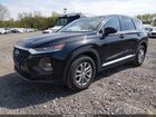 2020 Hyundai Santa Fe Se Black vin: 5NMS23AD4LH302028
