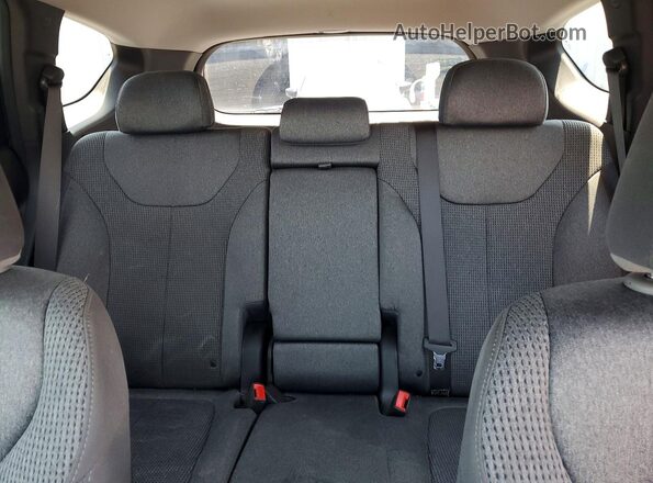 5NMS23AD5KH119428 2019 HYUNDAI SANTA Gray უკანა სავარძლების ხედი
