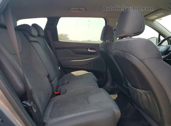 5NMS23AD5KH119428 2019 HYUNDAI SANTA Gray უკანა სალონის ხედი