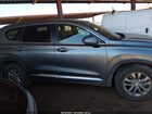 2019 Hyundai Santa Fe Se Серый vin: 5NMS23AD7KH092507
