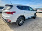 2019 Hyundai Santa Fe Se 2.4l Белый vin: 5NMS23AD7KH126770