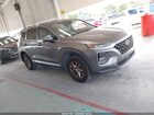 2020 Hyundai Santa Fe Se Gray vin: 5NMS23AD8LH165367