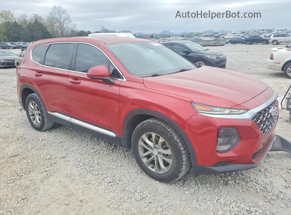 5NMS23AD8LH165501 2020 HYUNDAI SANTA Красный Передняя правая четверть
