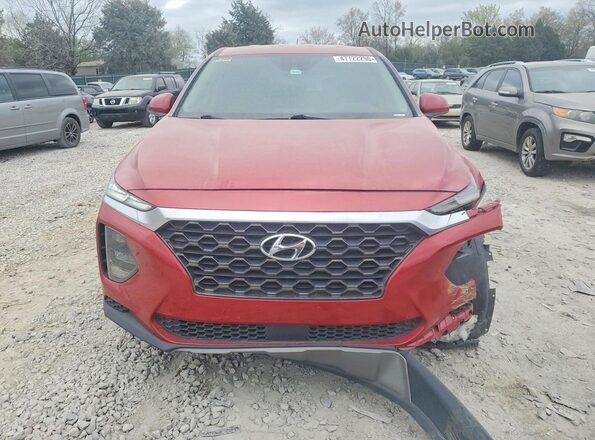 5NMS23AD8LH165501 2020 HYUNDAI SANTA Красный Вид спереди