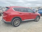 2020 Hyundai Santa Fe Se Красный vin: 5NMS23AD8LH165501