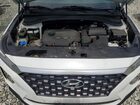 2019 Hyundai Santa Fe Se Белый vin: 5NMS23AD9KH081122