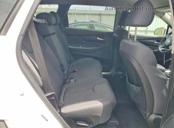5NMS23AD9KH081122 2019 HYUNDAI SANTA Белый Вид задней части салона