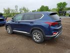 2020 Hyundai Santa Fe Se Синий vin: 5NMS23AD9LH199589