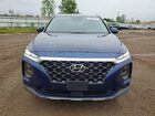 2020 Hyundai Santa Fe Se Синий vin: 5NMS23AD9LH199589