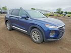 2020 Hyundai Santa Fe Se Синий vin: 5NMS23AD9LH199589