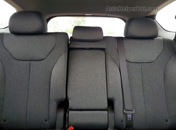 5NMS23AD9LH199589 2020 HYUNDAI SANTA Синий Вид задних сидений