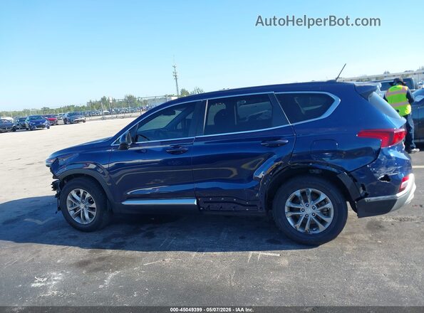 5NMS23AD9LH226144 2020 HYUNDAI SANTA FE Navy Widok wnętrza 360 stopni