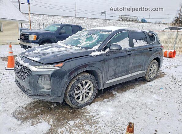 5NMS23AD9LH267888 2020 HYUNDAI SANTA Угольный Передняя левая четверть
