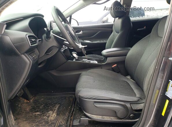 5NMS23AD9LH267888 2020 HYUNDAI SANTA Угольный Вид салона спереди