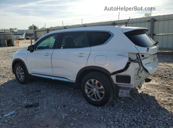 5NMS23ADXKH070226 2019 HYUNDAI SANTA White Задня ліва чверть