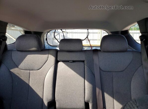 5NMS23ADXKH070226 2019 HYUNDAI SANTA White Вид задніх сидінь