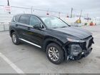 2020 Hyundai Santa Fe Se Black vin: 5NMS23ADXLH298874