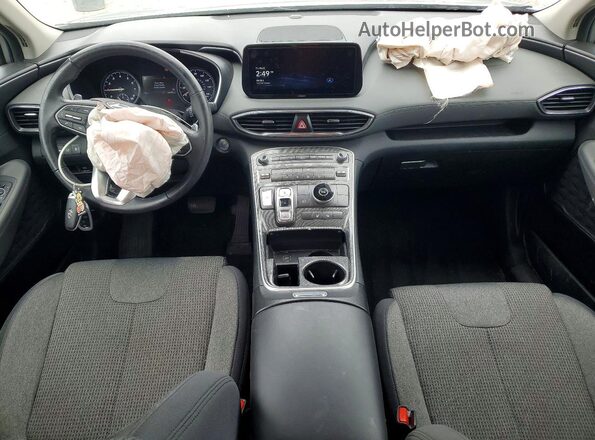 5NMS24AJ1PH556085 2023 HYUNDAI SANTA Серебряный Вид панели приборов