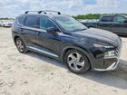 2022 Hyundai Santa Fe Sel Черный vin: 5NMS24AJ3NH418299