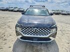 2022 Hyundai Santa Fe Sel Черный vin: 5NMS24AJ3NH418299