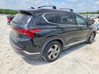 2022 Hyundai Santa Fe Sel Черный vin: 5NMS24AJ3NH418299