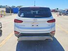 2019 Hyundai Santa Fe Se White vin: 5NMS2CAD0KH121720