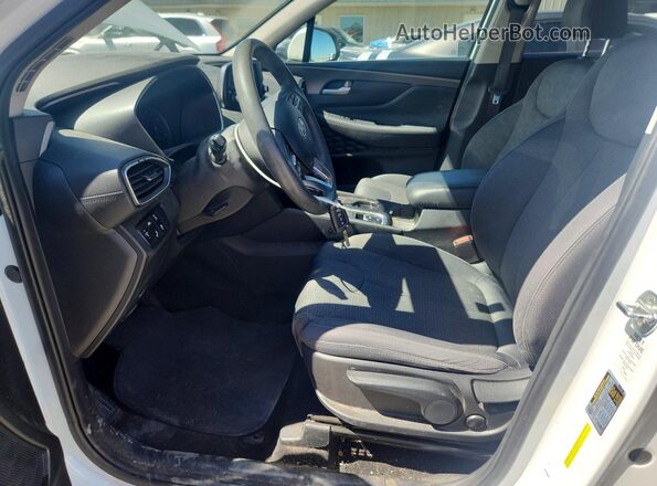 5NMS2CAD0KH121720 2019 HYUNDAI SANTA White Vista interior delantera