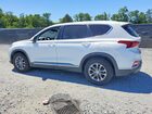 2019 Hyundai Santa Fe Se Белый vin: 5NMS2CAD1KH000663