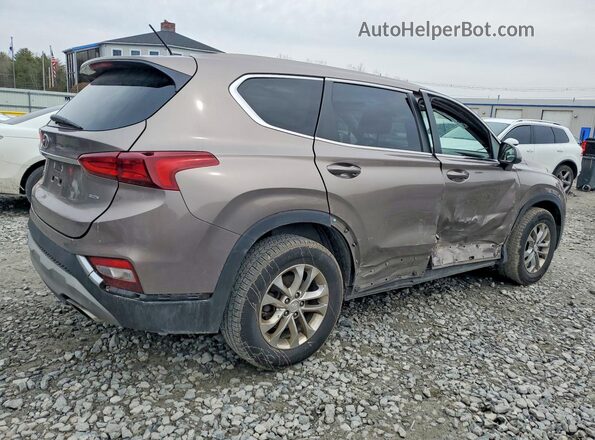 5NMS2CAD2KH013941 2019 HYUNDAI SANTA Желто-коричневый Задняя правая четверть