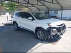 2019 Hyundai Santa Fe Se White vin: 5NMS2CAD2KH087781