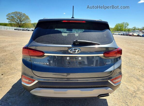 5NMS2CAD2LH178745 2020 HYUNDAI SANTA Gray Widok z tyłu